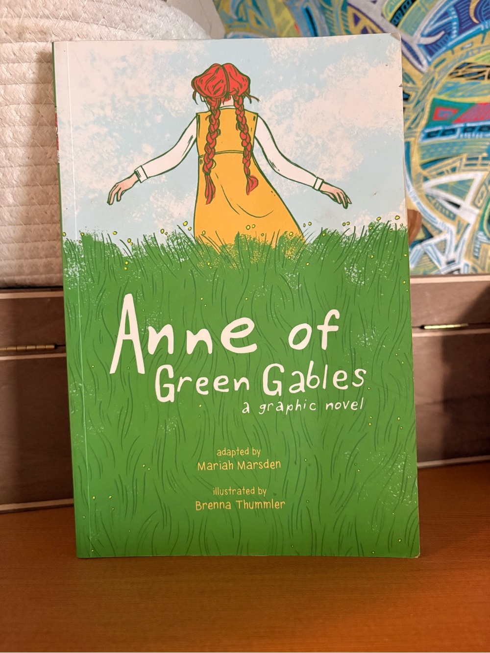 Anne of Green Gables Graphic Novel - Green & Yellow Cover Kids